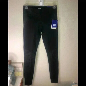 Joy Lab black black leggings full length sz S NWT